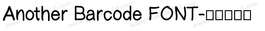 Another Barcode FONT字体转换